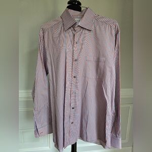 Ermenegildo Zegna Classic Striped Men's Shirt